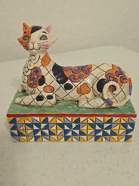 Jim Shore "Calliope" Calico Cat Figurine